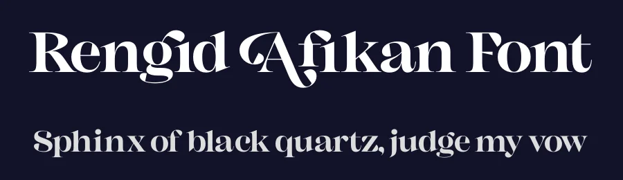 Rengid Afikan Font by timelesstype.co — Serif Font — thumbnail 2