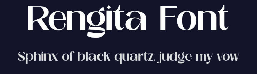 Rengita Font by gatype — Sans Serif Font — thumbnail 2