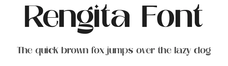 Rengita Font by gatype — Sans Serif Font