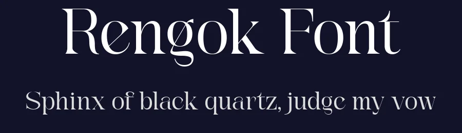 Rengok Font by Imoodev — Serif Font — thumbnail 2