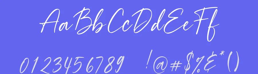 Renitta Handwritten Font by [email protected] — Script Handwritten Font — thumbnail 3