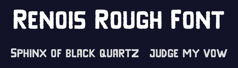 Renois Rough Font by craftsupplyco — Sans Serif Font — thumbnail 2
