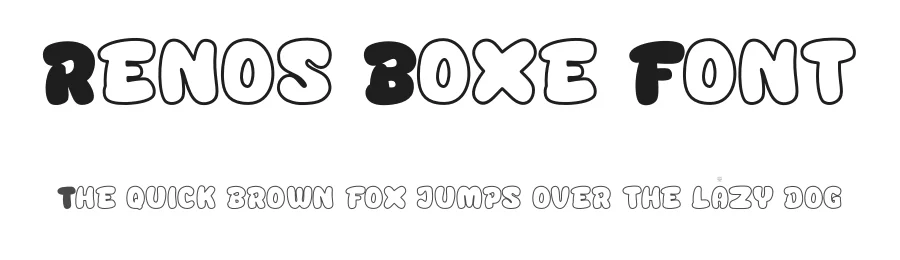 Renos Boxe Font by ErmediaStudio — Decorative Font