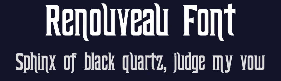 Renouveau Font by Intellecta Design — Display Font — thumbnail 2