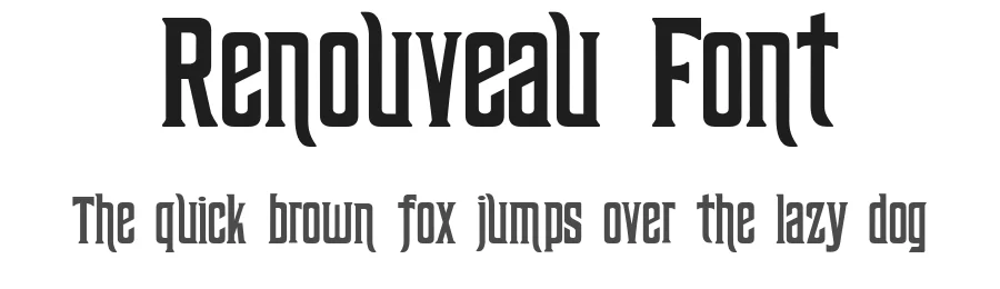 Renouveau Font by Intellecta Design — Display Font