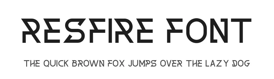 Resfire Font by Vultype Co. — Display Font