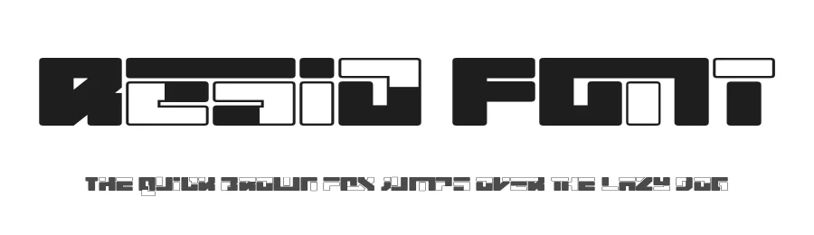 Resio Font by Linecreative — Display Font