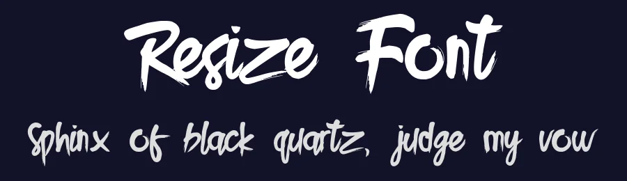 Resize Font by sizimon — Script Handwritten Font — thumbnail 2