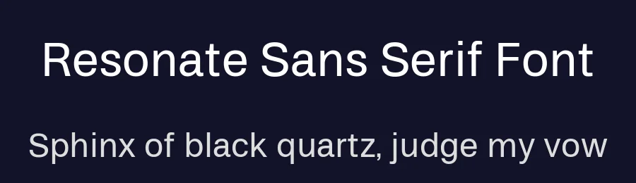 Resonate Sans Serif Font by 38.lineart — Sans Serif Font — thumbnail 2