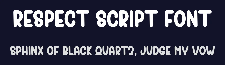 Respect Script Font by freshtypeink — Display Font — thumbnail 2