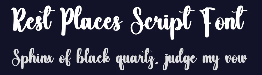 Rest Places Script Font by inermediaSTUDIO — Script Handwritten Font — thumbnail 2