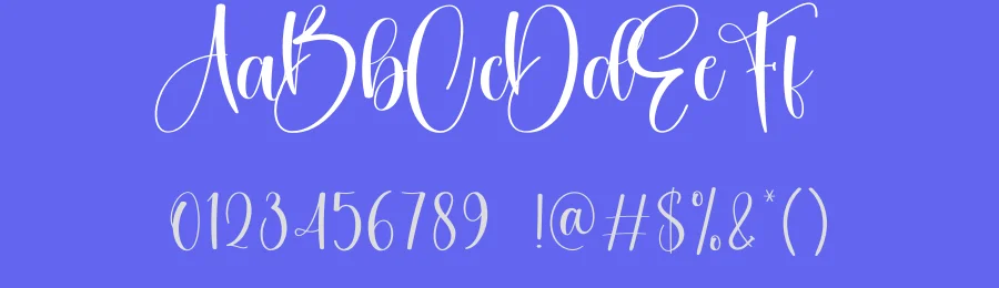 Restaurant Calligraphy Font by creativeletter — Script Handwritten Font — thumbnail 3