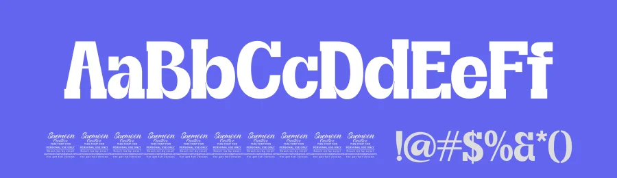 Restone Block Font by saemoon creative — Display Font — thumbnail 3