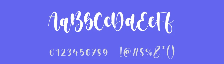Restu Bumi Modern Handwritten Font by balpirick — Script Handwritten Font — thumbnail 3