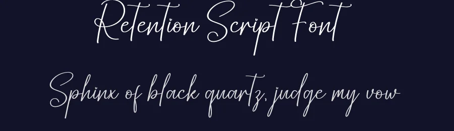 Retention Script Font by creativeletter — Script Handwritten Font — thumbnail 2