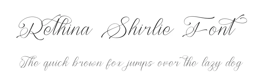 Rethina Shirlie Font by letterenastudios — Script Handwritten Font