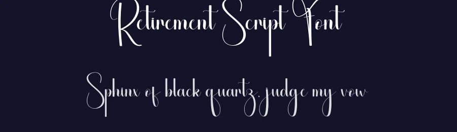 Retirement Script Font by andikastudio — Script Handwritten Font — thumbnail 2