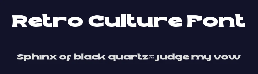 Retro Culture Font by edricstudio — Serif Font — thumbnail 2
