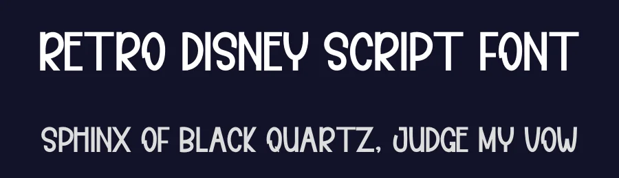 Retro Disney Script Font by inermediaSTUDIO — Display Font — thumbnail 2