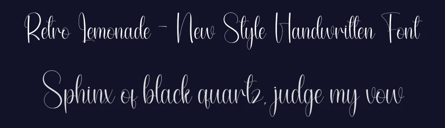 Retro Lemonade – New Style Handwritten Font by andikastudio — Script Handwritten Font — thumbnail 2