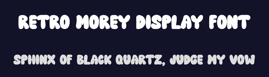 Retro Morey Display Font by Siapgraph — Display Font — thumbnail 2
