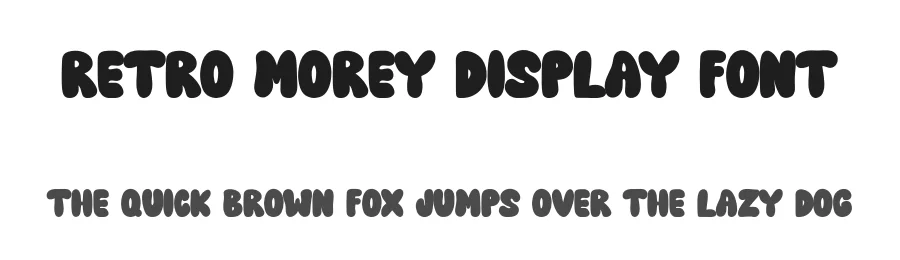 Retro Morey Display Font by Siapgraph — Display Font