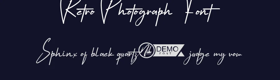 Retro Photograph Font by nihstudio — Script Handwritten Font — thumbnail 2