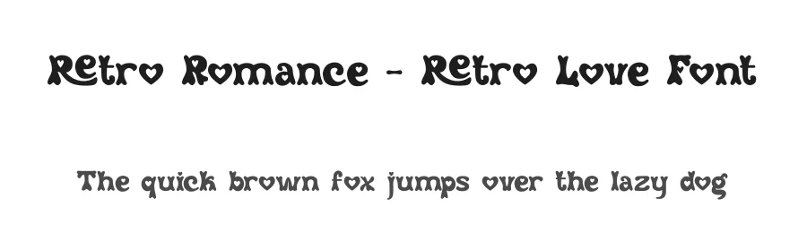Retro Romance – Retro Love Font by PutraCetol Studio — Display Font