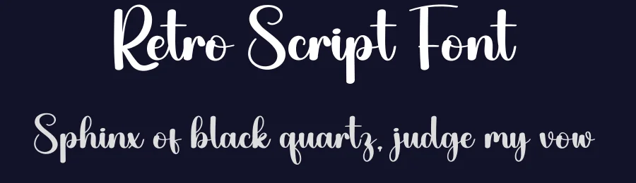 Retro Script Font by andikastudio — Script Handwritten Font — thumbnail 2