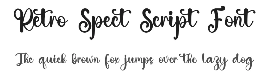 Retro Spect Script Font by inermediaSTUDIO — Script Handwritten Font