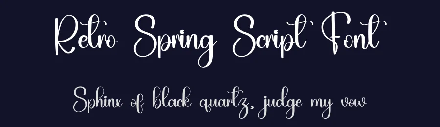 Retro Spring Script Font by inermediaSTUDIO — Script Handwritten Font — thumbnail 2