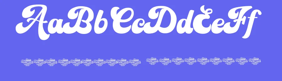 Retropus Font by Mevricks Studio — Script Handwritten Font — thumbnail 3