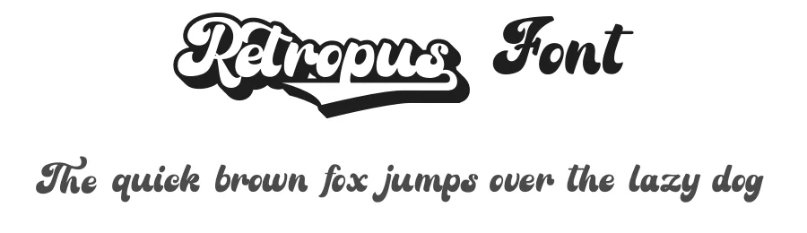 Retropus Font by Mevricks Studio — Script Handwritten Font