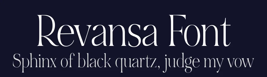 Revansa Font by Dantype — Serif Font — thumbnail 2
