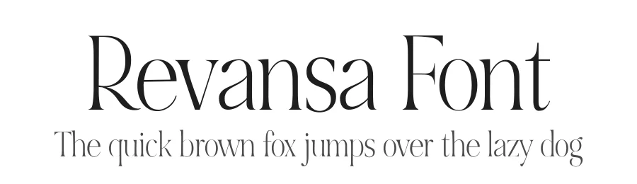 Revansa Font by Dantype — Serif Font