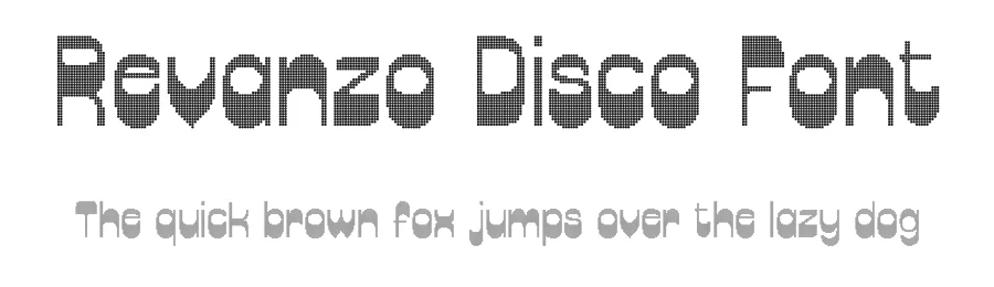 Revanzo Disco Font by craftsupplyco — Display Font