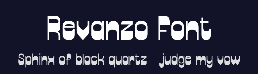 Revanzo Font by craftsupplyco — Display Font — thumbnail 2