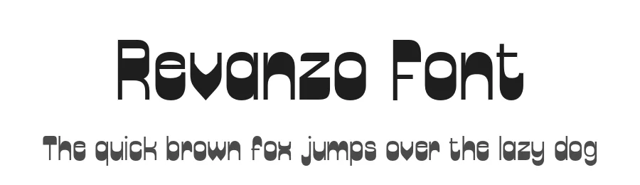 Revanzo Font by craftsupplyco — Display Font