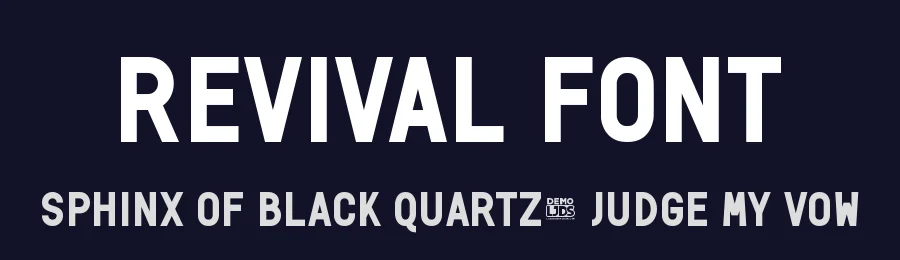 Revival Font by LJ-Design Studios — Display Font — thumbnail 2