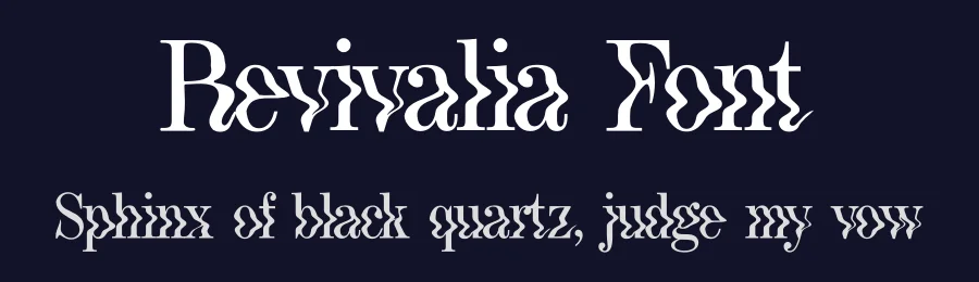 Revivalia Font by Artnivora Studio — Serif Font — thumbnail 2