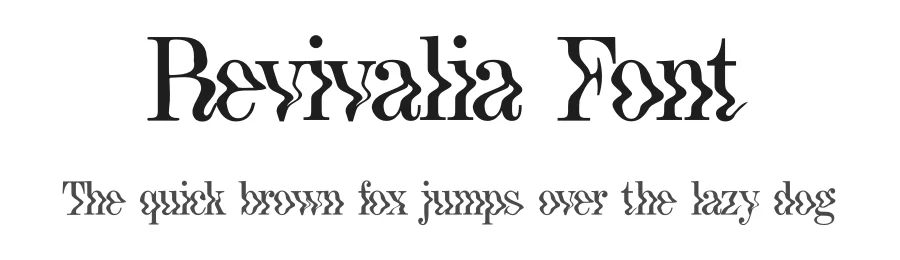 Revivalia Font by Artnivora Studio — Serif Font