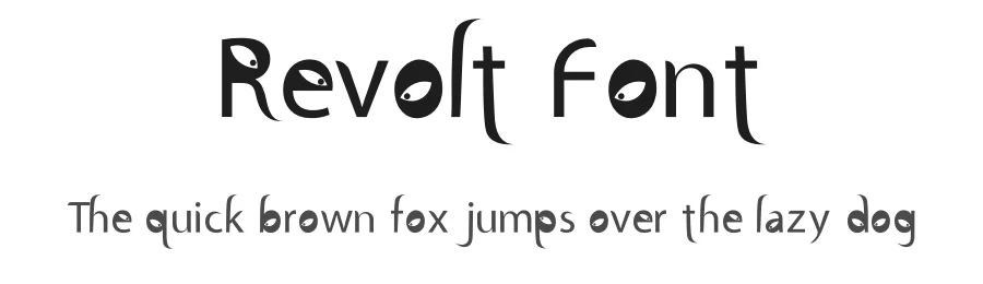 Revolt Font by khalwastudio — Display Font