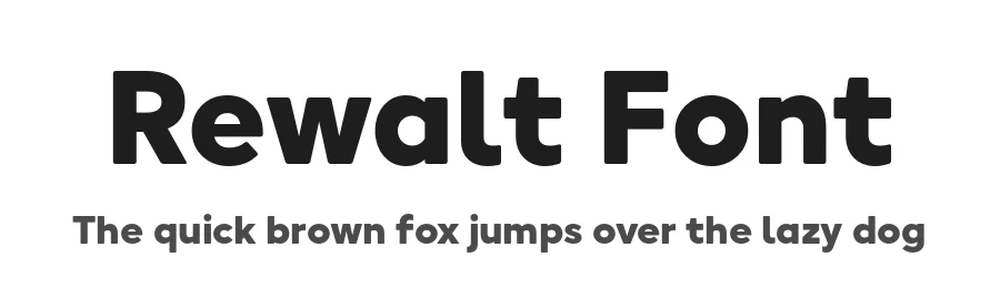 Rewalt Font by NicolassFonts — Sans Serif Font