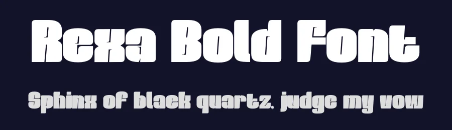 Rexa Bold Font by Nirmana Visual — Sans Serif Font — thumbnail 2
