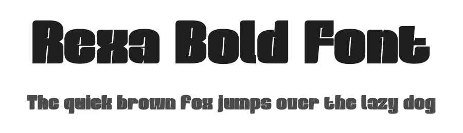 Rexa Bold Font by Nirmana Visual — Sans Serif Font