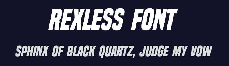 Rexless Font by Artnivora Studio — Decorative Font — thumbnail 2