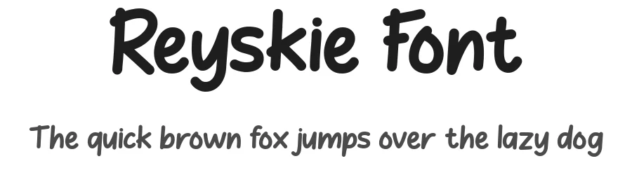 Reyskie Font by Flawless And Co — Script Handwritten Font