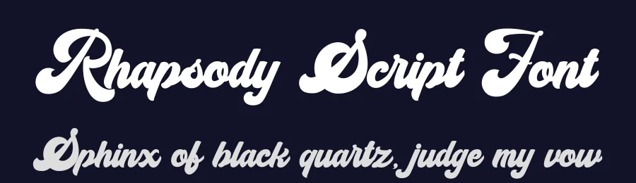 Rhapsody Script Font by Bluetype — Script Handwritten Font — thumbnail 2