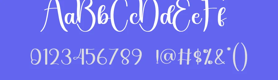 Rhinestone Calligraphy Font by andikastudio — Script Handwritten Font — thumbnail 3
