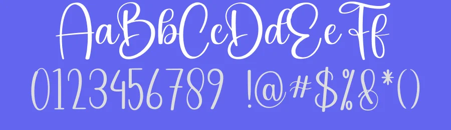 Rhinestone Handwritten Font by creativeletter — Script Handwritten Font — thumbnail 3